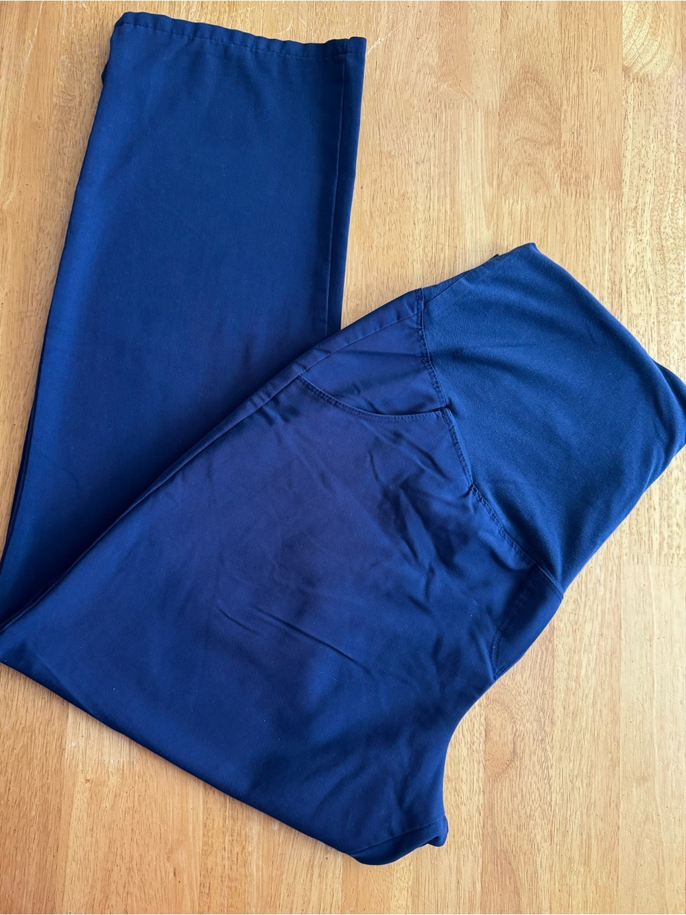 Jockey Maternity Scrub Pants in Navy Blue